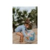 Little Dutch Nafukovacia lopta 3D Ocean Dreams - Blue