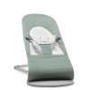 BabyBjorn Lehátko Balance SOFT Woven/Jersey - Light Sage