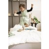 Meyco Spací vak Jumper Slub - Soft green