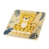 ZOPA Drevené malé puzzle - Leopard