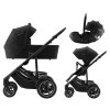BRITAX RÖMER Kombinovaný kočík 3v1 Smile 5Z Classic - Space Black