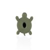 Zopa Silikónové drevené hryzátko Turtle - Forest Green