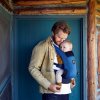 ERGOBABY Nosič EMBRACE Away - Midnight blue