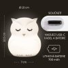 Zopa Silikónová nočná LED lampa veľ. M
