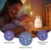 Zopa Silikónová nočná LED lampa veľ. M
