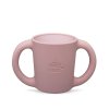 Interbaby Jedálenský set silikónový - Ružový