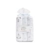 Interbaby Bavlnené plienky Zvieratká 80x80cm 3ks - Bielo/modrá
