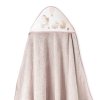 INTERBABY Osuška froté Zvieratká 100x100cm + Podbradník - Staroružová