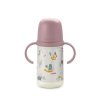 Suavinex Druhá fľaša WALK s uškami 270ml - Ružová