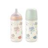SUAVINEX Sklenená dojčenská fľaša DREAMS 240ml 0m+ SF