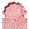 JOOLZ Bavlnený fusak do kočíka Medové plásty - Pink