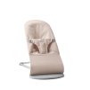 BabyBjorn Lehátko Bliss Woven melange - Light Pink