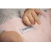BabyBjorn Lehátko Bliss Woven melange - Light Pink