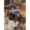 BabyBjorn Lehátko Bliss Woven melange - Light Blue