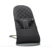 BabyBjorn Lehátko Bouncer Bliss Cotton Woven - Black