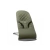 BabyBjorn Lehátko Bouncer Bliss Cotton Woven - Dark Green