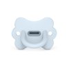 Suavinex Silikónový fyziologický cumlík Colour Essence Butterfly 0-6m - Modrý
