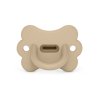 Suavinex Silikónový fyziologický cumlík Colour Essence Butterfly 6-18m - Krémový