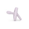 Suavinex Silikónový fyziologický cumlík Colour Essence 0-6m NEW - Fialový