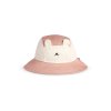 KIETLA klobucik Ourson s ochranou krku s uv ochranou Pink