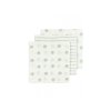 Meyco Mušelínové plienky 70x70cm 3ks - Dot stripe Soft green