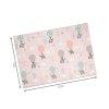 Lalalu Podložka na hranie Premium 200x140cm - Pink Elephant