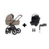 Venicci Kombinovaný kočík 2v1 Tinum UPline 2 SE + adaptery + BRITAX RÖMER Autosedačka Baby-Safe Core + Baby-Safe Core Base