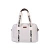 Childhome Prebaľovacia taška Mommy Club Signature Teddy - Off White