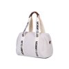 Childhome Prebaľovacia taška Mommy Club Signature Teddy - Off White