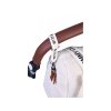 Childhome Prebaľovacia taška Mommy Club Signature Teddy - Off White
