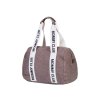 Childhome Prebaľovacia taška Mommy Club Signature Teddy - Soft Brown