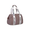 Childhome Prebaľovacia taška Mommy Club Signature Teddy - Soft Brown