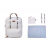 Childhome Prebaľovací batoh Family Club Signature Teddy - Off White