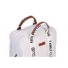 Childhome Prebaľovací batoh Family Club Signature Teddy - Off White