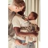 BabyBjorn Nosič ONE COTTON - Beige / Leopard