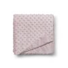 Interbaby extra mäkká deka guličky 110x80cm - Staroružová