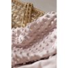 Interbaby extra mäkká deka guličky 110x80cm - Staroružová
