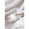 Interbaby extra mäkká deka guličky 110x80cm - Biela