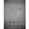 Szeko súprava posteľnej bielizne Medvedík s hviezdičkami, šedá