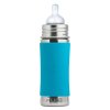 1 Pura nerezova dojcenska flasa 325ml Aqua preview