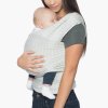 Ergobaby AURA WRAP/ŠATKA - Grey stripes