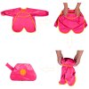 566 strawberry shake smock bib 03