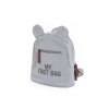 Childhome Detský batoh My First Bag - Canvas grey