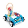 Baby Einstein Hračka drevená aktívna vlečka Discovery Buggy HAPE 12m+