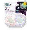 Avent cumlík ultra air nočný 0-6m 2ks - Dievča