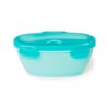 SKIP HOP Miska s lyžičkou v ochrannom puzdre Easy Serve Teal 240 ml, 3m+