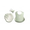 Babybjorn Detský jedálenský set 5 dielny - Powder green