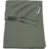 deka meyco knit basic do kocika alebo kolisky 75 x 100 cm forest green