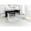 baby dan detska ohradka babydan square playpen biela matrac 3 800x800