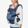 Ergobaby nosič Adapt Cool Air Mesh - Blue Blooms